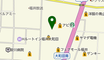 アピタ福井大和田店の地図画像
