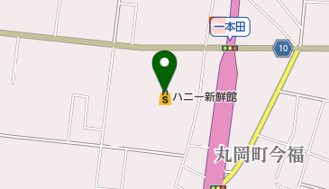 ハニー新鮮館まるおかの地図画像