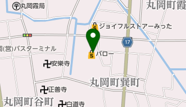 バロー丸岡店の地図画像