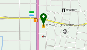 ハニービッグベリーマーケット北野の地図画像