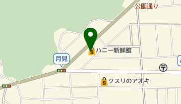 ハニー新鮮館みのりの地図画像