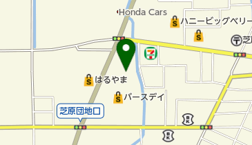 Heartsたけふの地図画像