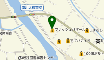 フレッシュバザール小浜店の地図画像