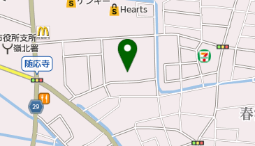 バロー春江店の地図画像