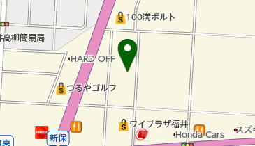 ヤスサキワイホーム新保店の地図画像