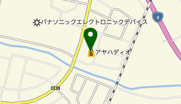 アヤハディオ敦賀店の地図画像