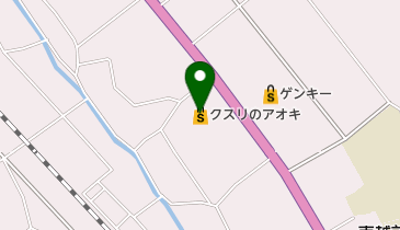 クスリのアオキ南条店の地図画像