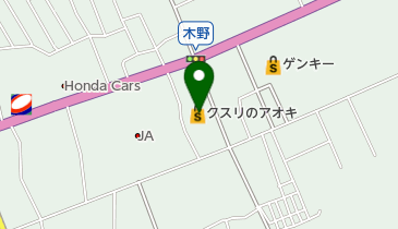 クスリのアオキ美浜店の地図画像