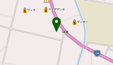 ゲンキー鍬掛店の地図画像