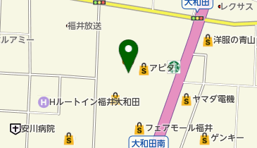 フェアモール福井の地図画像