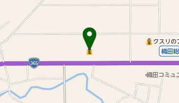 織田ショッピングセンターメルシの地図画像