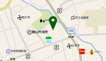 勝山サンプラザの地図画像