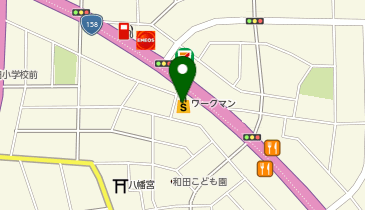 ワークマンプラス福井和田店の地図画像