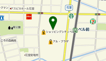 靴下屋福井ベル店の地図画像