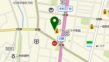 ハニーズ敦賀店の地図画像