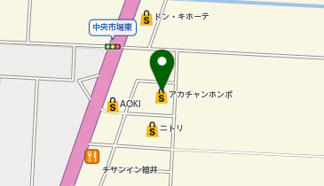 アカチャンホンポ福井店の地図画像