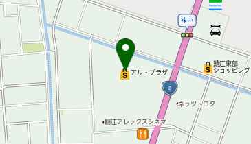 ミキハウスえんじぇる鯖江店の地図画像