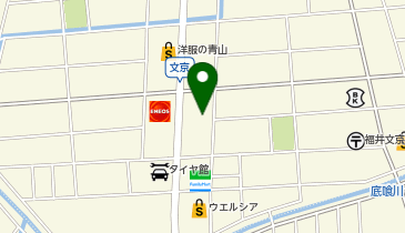 ミキハウスコマヤ福井店の地図画像