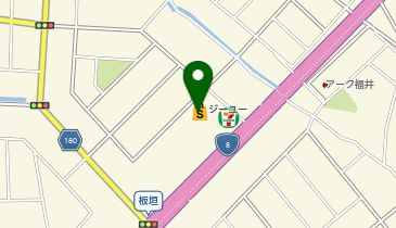 ジーユー福井板垣店の地図画像