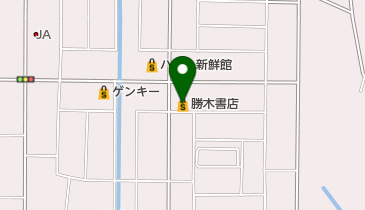 勝木書店大野店の地図画像