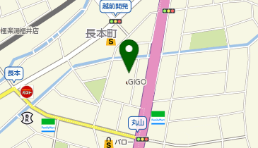 ブックオフ福井米松店の地図画像