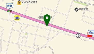 auショップ小浜の地図画像