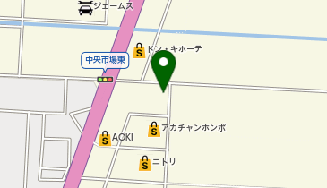 ホンダドリーム福井の地図画像