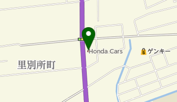 Honda Cars福井新田塚店の地図画像