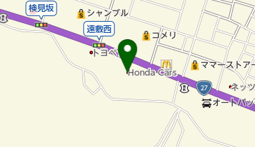 Honda Cars小浜小浜店の地図画像