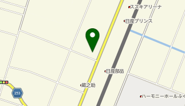 フォルクスワーゲン福井中央の地図画像