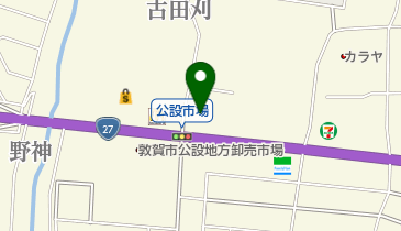 ネッツトヨタ福井敦賀店の地図画像