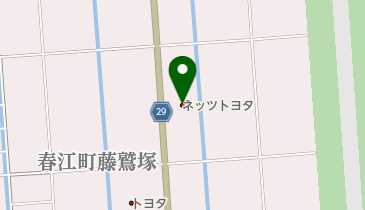 ネッツトヨタ福井春江店の地図画像