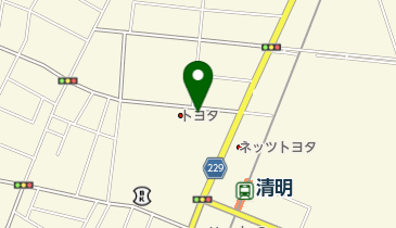 福井トヨタ本店の地図画像