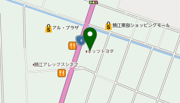 ネッツトヨタ福井鯖江店の地図画像