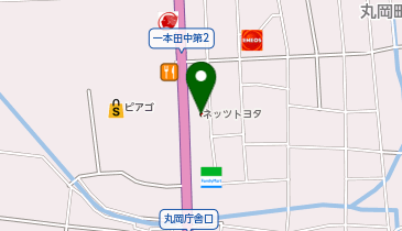 ネッツトヨタ福井丸岡店の地図画像