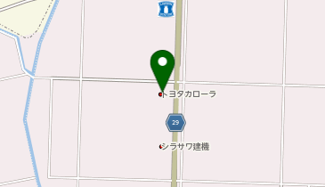 トヨタカローラ福井坂井店の地図画像