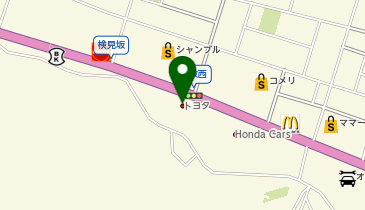 福井トヨタ小浜インター店の地図画像