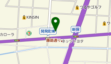 Honda Cars福井U-Select福井開発の地図画像