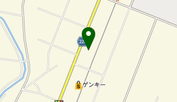 福井三菱自動車販売クリーンカーBJタウンの地図画像