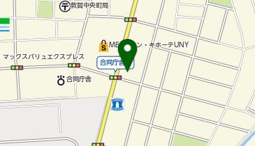 福井三菱自動車販売敦賀店の地図画像