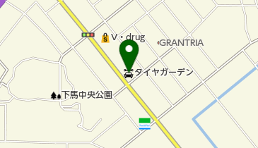 タイヤガーデン福井下馬の地図画像