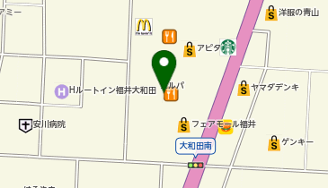 牛角焼肉食堂ラブリーパートナーエルパ店の地図画像