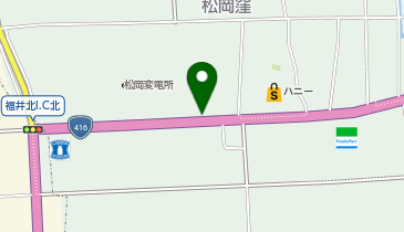 そば処やま岡の地図画像