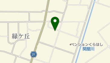 旅館いけもとの地図画像