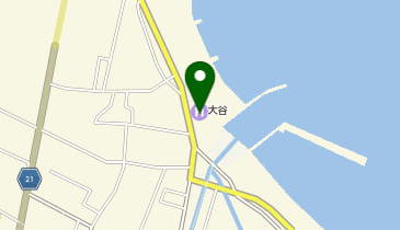 旅館大谷の地図画像