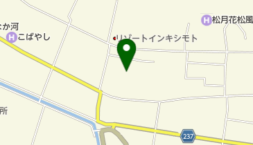 民宿与五郎の地図画像