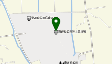 越前市東運動公園陸上競技場の地図画像