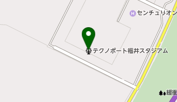 テクノポート福井スタジアムの地図画像