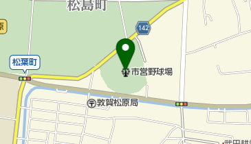 市営野球場の地図画像