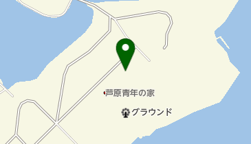 芦原青年の家体育館の地図画像